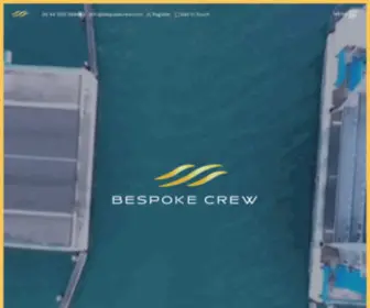 Bespokecrew.com(Bespoke Crew recruitment) Screenshot