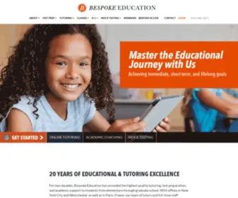 Bespokeeducation.com(Bespoke Education) Screenshot