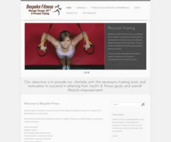 Bespokefitness.com(Our objective) Screenshot