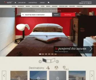 Bespokehotels.com(Boutique Hotels) Screenshot