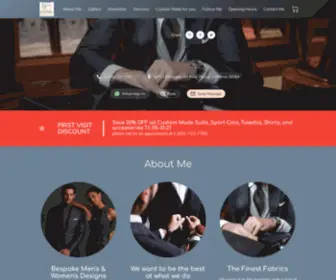 Bespokemaestro.com(Bespoke Maestro a luxury bespoke tailoring company) Screenshot