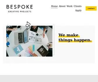 Bespokeprojects.ca(Bespoke Creative Projects) Screenshot