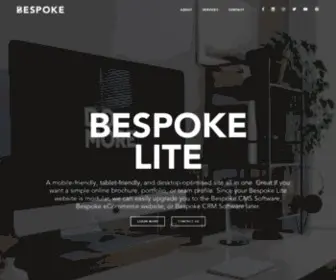 Bespokeuk.com(Software Development Company) Screenshot