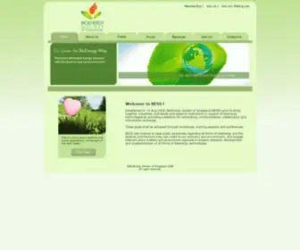 Bess.org.sg(BioEnergy Society of Singapore) Screenshot