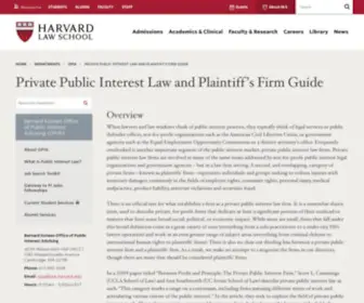 Besselaw.com(Private Public Interest Law and Plaintiff’s Firm Guide) Screenshot