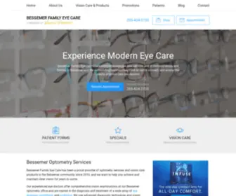 Bessemerfamilyeyecare.com(Optometrist, Eye Doctor in Bessemer AL) Screenshot