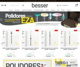 Besserdental.com.br(Sua loja online de produtos odontológicos para clínicas) Screenshot