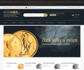 Bessergold.cz(Investiční zlato) Screenshot