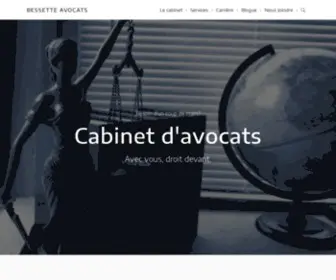 Bessetteavocats.com(Bessette Avocats Inc) Screenshot