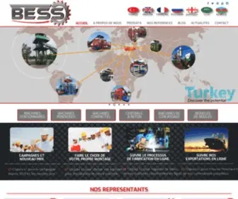 Bessmachinesblocbeton.com(BESS Machine) Screenshot