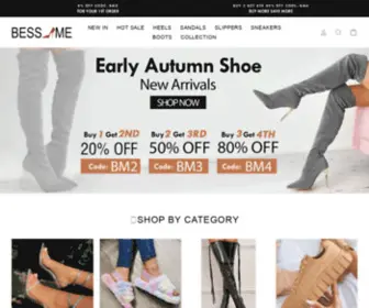 Bessme.com(Sandals) Screenshot