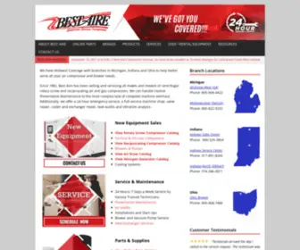 Best-Aire.com(Air Compressor Service) Screenshot