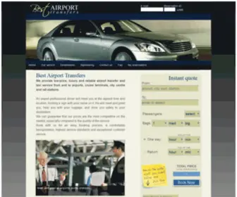 Best-Airport-Transfers.com(Cheap and reliable airport transfer company) Screenshot