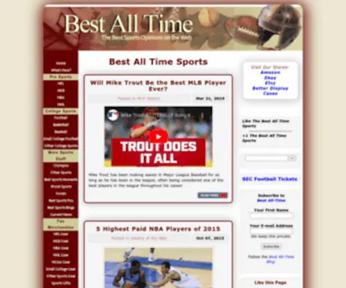 Best-ALL-Time.com(Best ALL Time) Screenshot