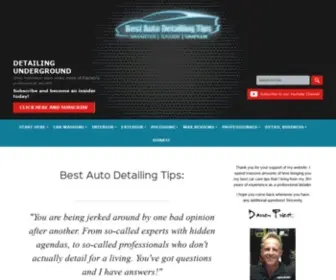 Best-Auto-Detailing-Tips.com(Best auto detailing tips features insider tips from the Expert) Screenshot
