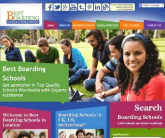 Best-Boarding-Schools.net(Best Boarding School Consultants) Screenshot