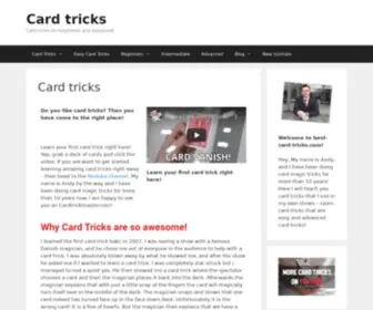 Best-Card-Tricks.com(Card tricks) Screenshot