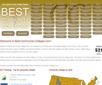 Best-Community-Colleges.com(Best Community Colleges) Screenshot