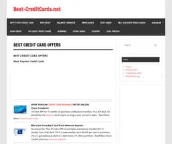 Best-Creditcards.net(Best Credit Card Offers) Screenshot