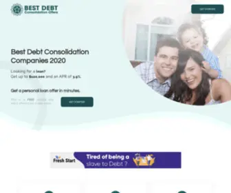 Best-Debt-Consolidation-Offers.com(Best Debt Consolidation Companies) Screenshot