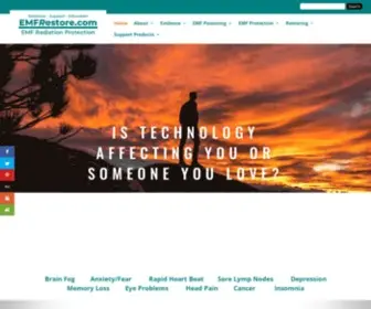 Best-EMF-Health.com(EMF Radiation Protection and Restoration) Screenshot
