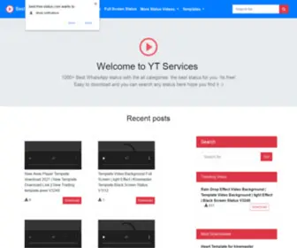 Best-Free-Status.com(Template Store) Screenshot