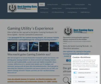 Best-Gaming-Guru.com(Bestes Gaming Zubehör für Gamer) Screenshot