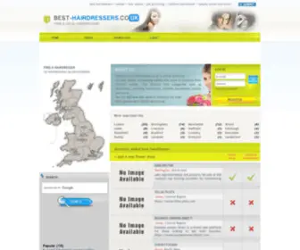 Best-Hairdressers.co.uk(Best hairdressers in UK (Free Directory for hair salons and beauty salons)) Screenshot