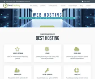 Best-Hosting.ro(Gazduire web hosting premium) Screenshot