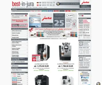 Best-IN-Coffee.de(Jura Kaffeevollautomaten) Screenshot