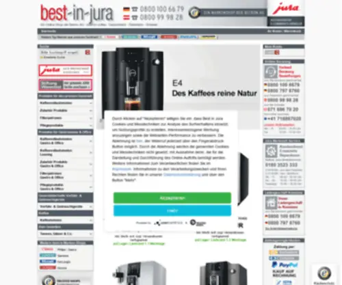 Best-IN-Jura.de(Jura Österreich) Screenshot