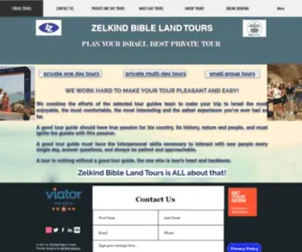 Best-Israel-Tours.com(Israel Best Tours with Zelkind Bible Land Tours) Screenshot