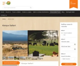 Best-Kenya-Safaris.com(Kenya Safaris are one of best and most luxurious safari experiences in Africa) Screenshot