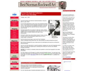 Best-Norman-Rockwell-ART.com(Norman Rockwell) Screenshot