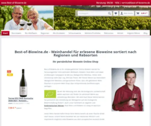 Best-OF-Biowine.de(Biowein kaufen im Bio Wein Online Shop) Screenshot