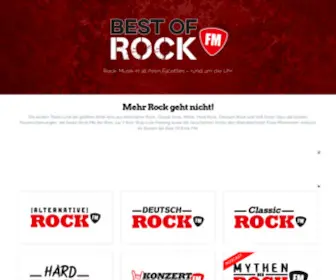 Best-OF-Rock.fm(Rock-Musik in all ihren Facetten) Screenshot