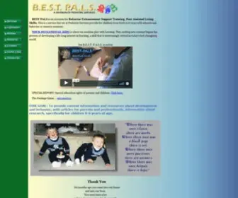 Best-Pals.org(BEST PALS) Screenshot