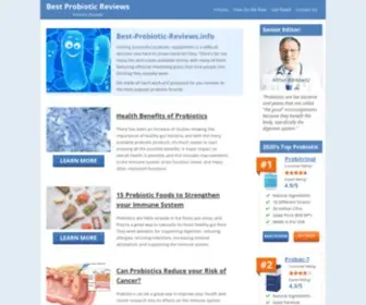 Best-Probiotic-Reviews.info(Best Probiotic Reviews) Screenshot
