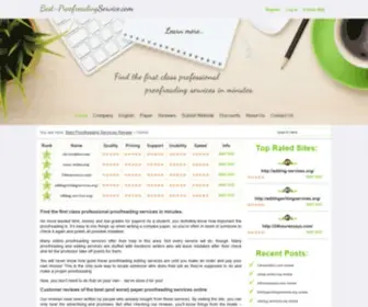 Best-Proofreadingservice.com(Best Proofreading Services Review) Screenshot