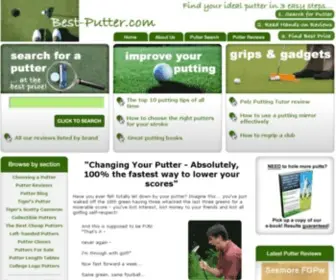 Best-Putter.com(Find the Putter You Want At The Best Price with) Screenshot