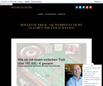 Best-Roulette.org(Roulette Serien) Screenshot