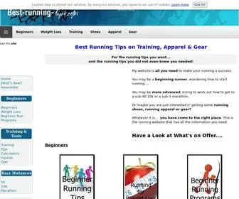 Best-Running-Tips.com(Best Running Tips) Screenshot