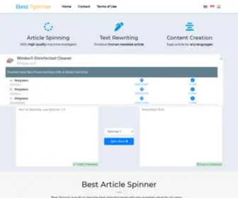 Best-Spinner.com(Best Spinner) Screenshot