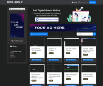 Best-Toolz.org(Sell Your Digital Products) Screenshot