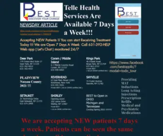 Best-TX.com(Behavioral Enhancement and Substance Abuse Treatment) Screenshot