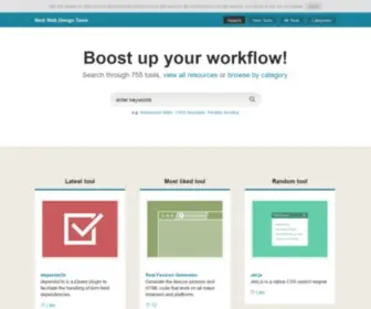 Best-WEB-Design-Tools.com(Best Web Design Tools) Screenshot