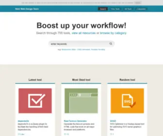 Best-Webdesign-Tools.com(Best Web Design Tools) Screenshot