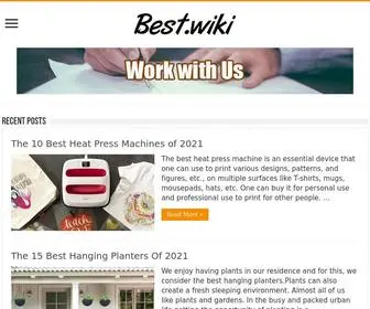 Best.wiki(Has been writing about the best consumer products and services. Our goal) Screenshot