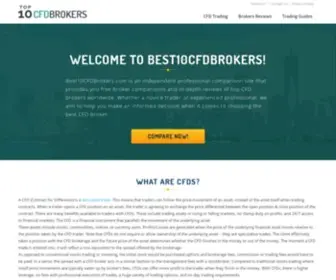 Best10CFDbrokers.com(Best 10 CFD Brokers Comparison) Screenshot
