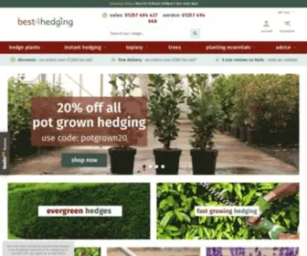Best4Hedging.co.uk(Hedging and Plants from Best 4 Hedging) Screenshot